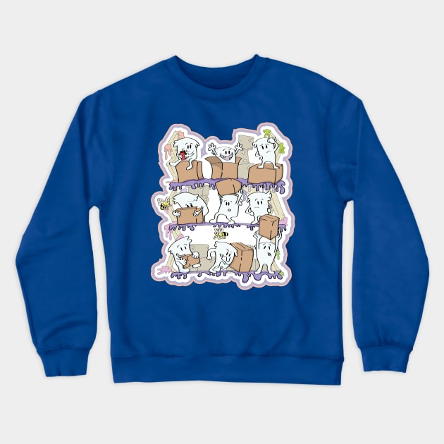 Mallows & Boxes Crewneck Sweatshirt by NPXdesign